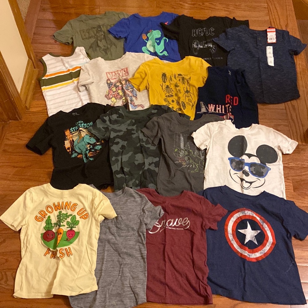 Boy 5T shirts